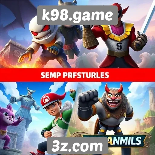 Jogos populares disponíveis no site k98.game